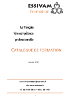 Catalogue de Formation V6 2023